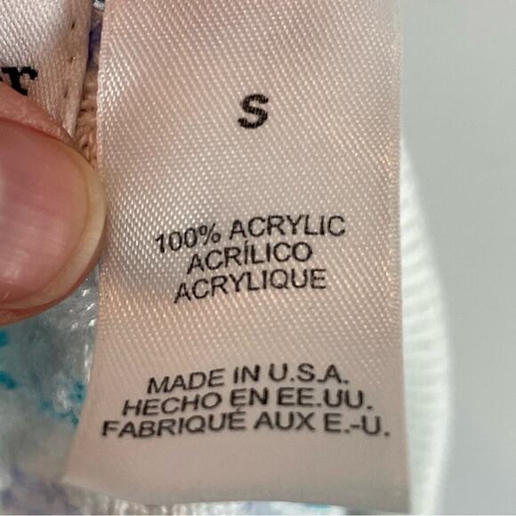 Vintage 90s Alfred Dunner pastel patterns short sleeve grandma sweater - Picture 6 of 6